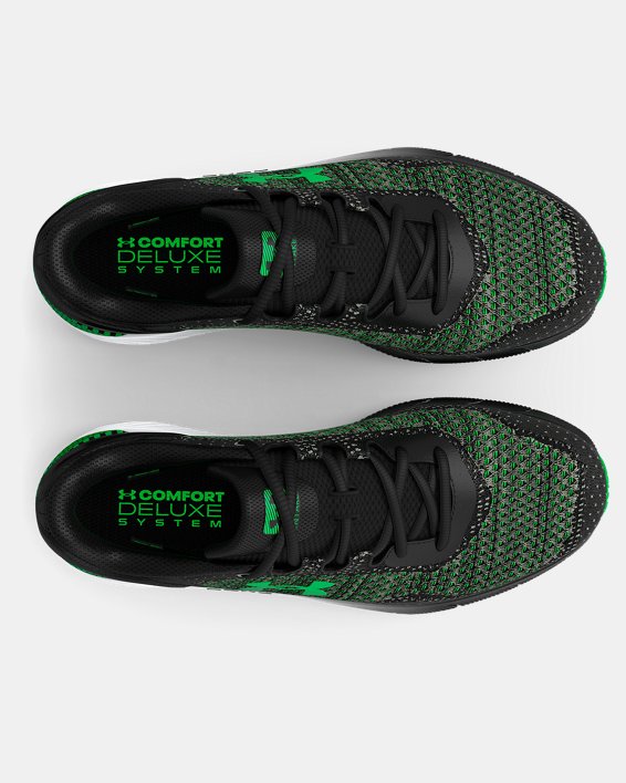 Men's UA HOVR™ Intake 6 Running Shoes in Black image number 2